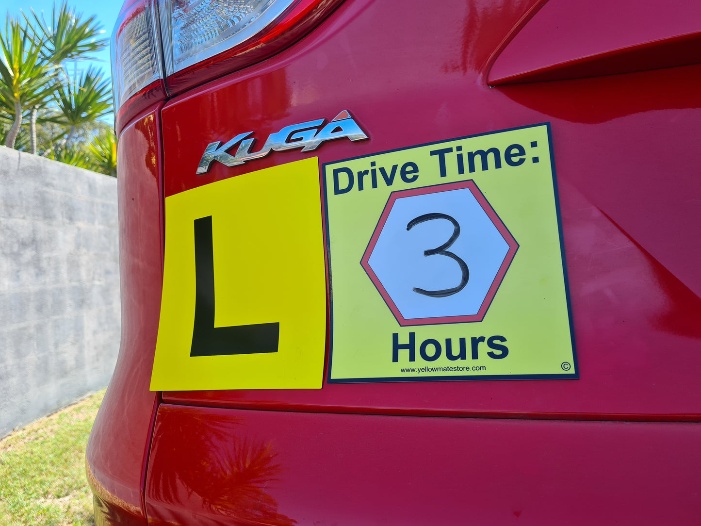 New Learner Driver hours sign + Marker