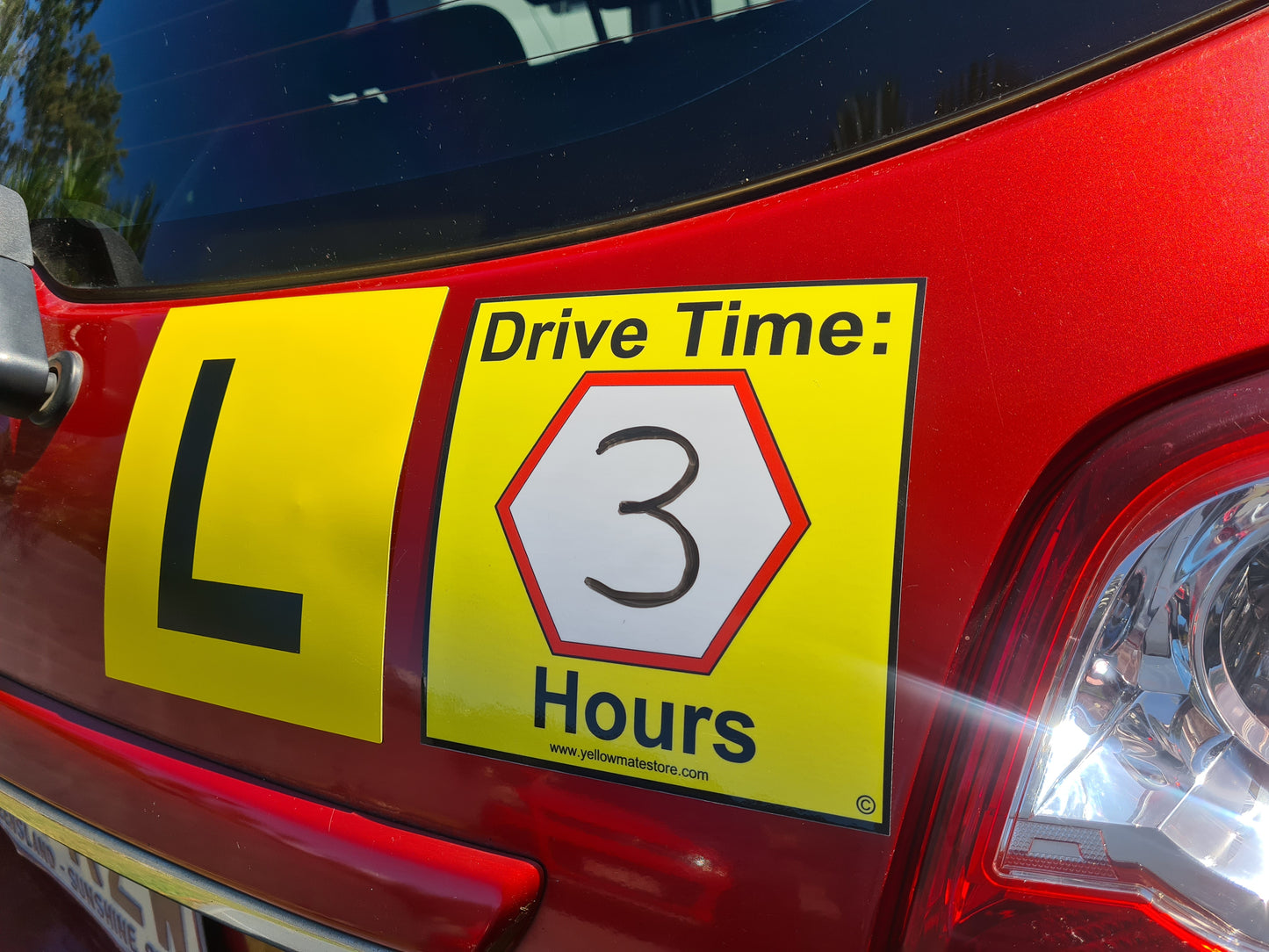 New Learner Driver hours sign + Marker